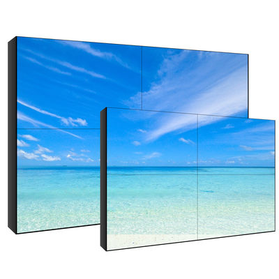 quality 1.7mm Bezel 4k LG BOE SAMSUNG  LCD Video Wall Display 700 Cd/M2 floor stand factory